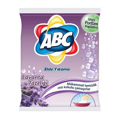 Abc elde toz deterjan 600 gr lavanta - 1
