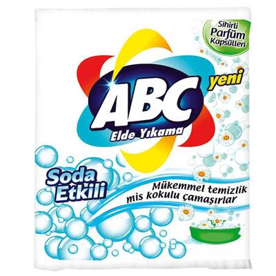 Abc elde toz deterjan 600 gr soda - 1