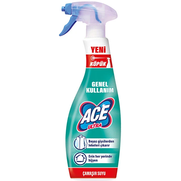 Ace 700 ml ultra sprey genel kullanım kopuk