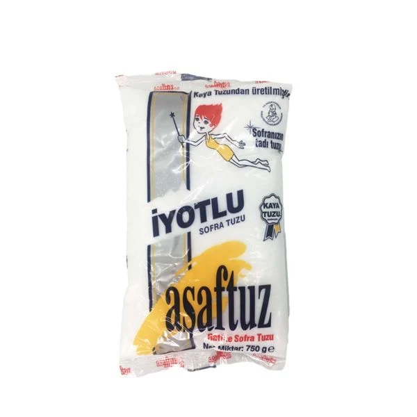 Asaf rafıne kaya tuzu 750 gr - 1