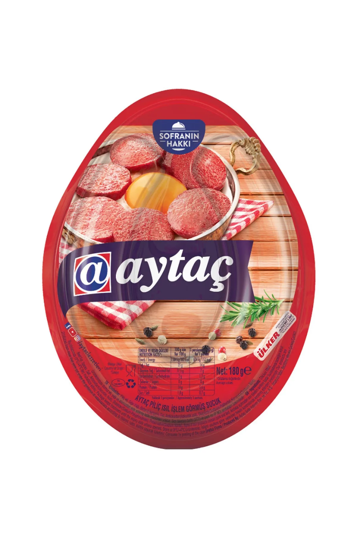 Aytac pılıc sucuk 180 gr - 1