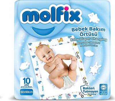 Molfıx bebe bakım ortusu 10 lu - 1