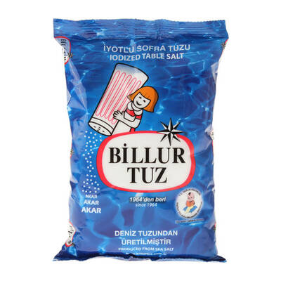 Bıllur tuz 750 gr - 1