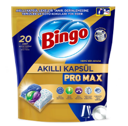 Bingo akıllı bulaşık kapsülü pro max 20