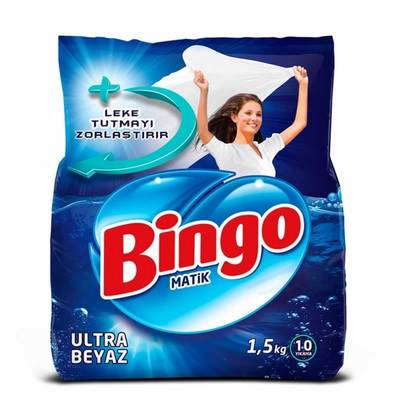 Bingo matik 1.5 kg ultra beyaz - 1