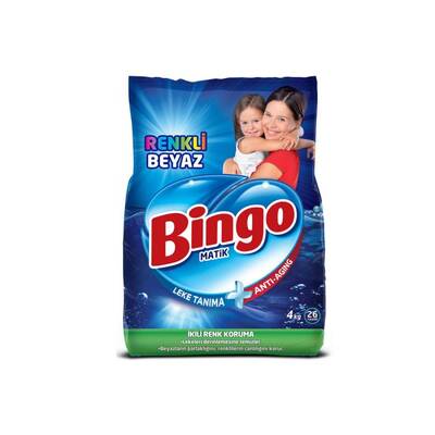 Bingo matik 4 kg renkli ve beyaz - 1