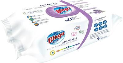 Bingo yüzey havlusu 96 lı arap sab.lavanta - 1