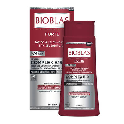 Bıoblas 360 ml forte saç dökülmesıne karsı - 1