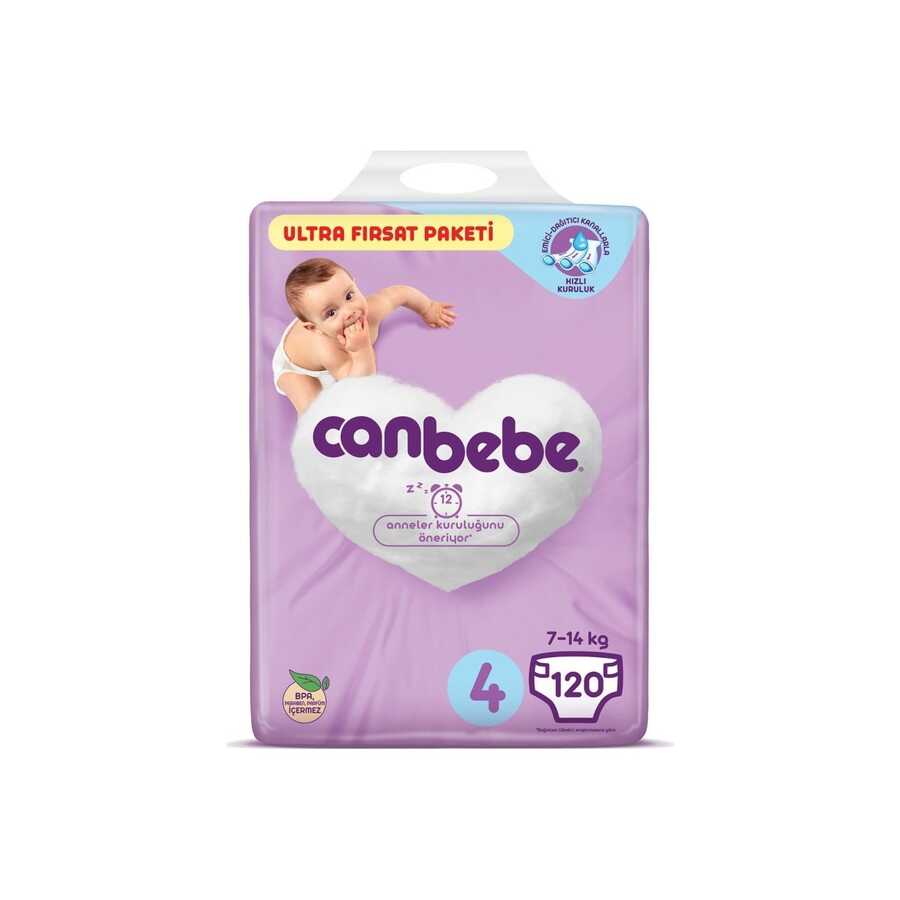 CANBEBE ULTRA FIRSAT MAXI 120 Bebek Bezleri CAN BEBE