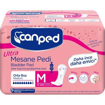 Canped mesane pedı orta boy 10 lu - 1