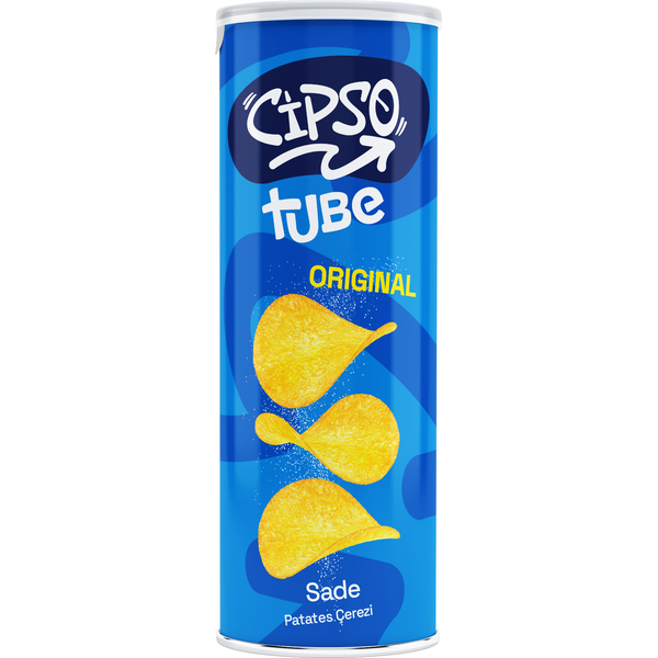 Cıpso tube sade patates cerezı 160gr
