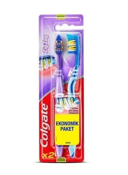 Colgate df zıgzag 1+1 mor