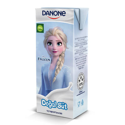 Danone sut sade 180ml - 2