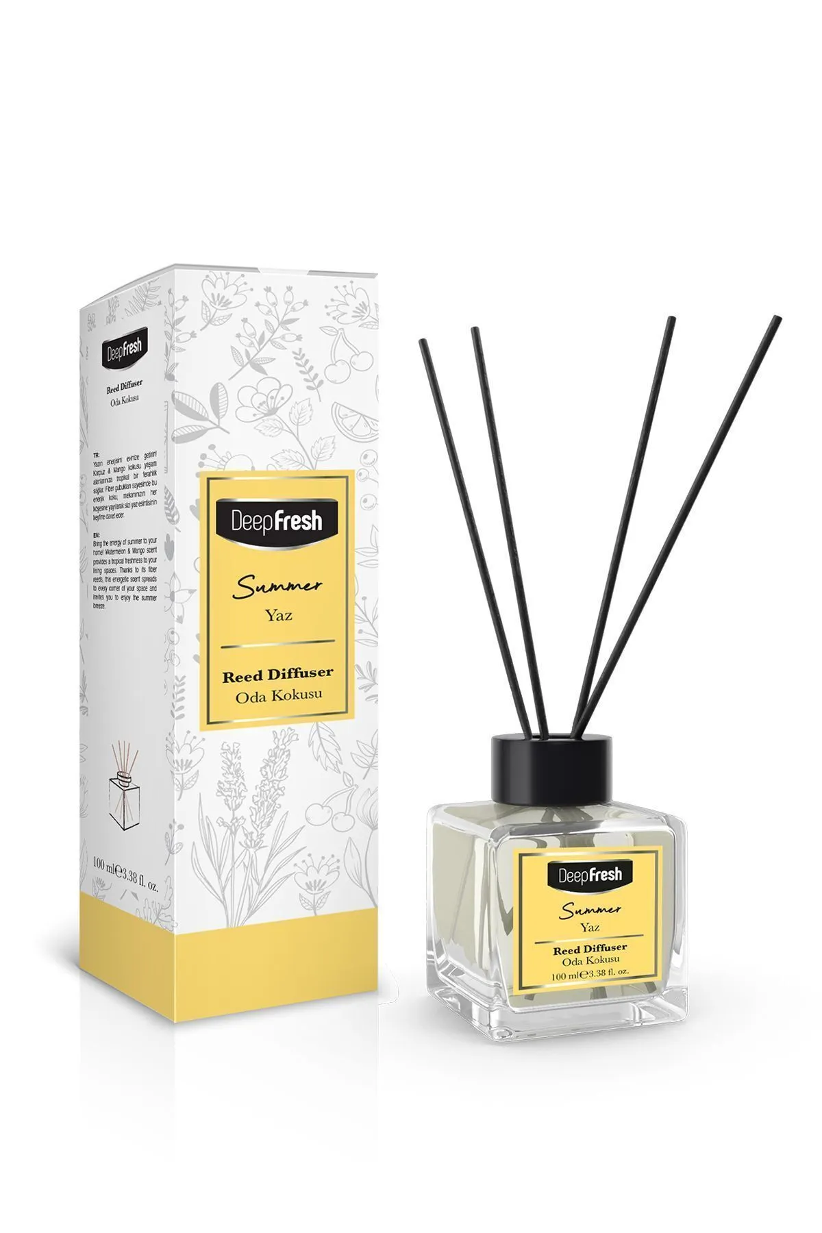 Deepfresh çubuk koku yaz kokusu 100 ml