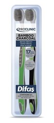 Dıfas dıs fırca proc 1+1 charcoal bamboo