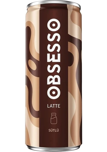 Dımes obsesso coffe latte sutlu kutu 250ml - 1