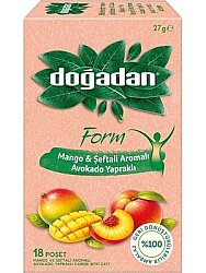Dogadan mango-seftalı-avokado 18`lı 27gr