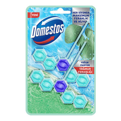 Domestos wc blok 5*2 yağmur ferahlığı 100 gr - 1
