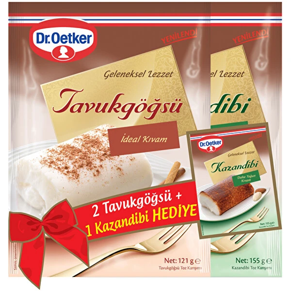 Dr oetker 2 tavukgogsu+1 kazandıbı hed.397 gr - 1