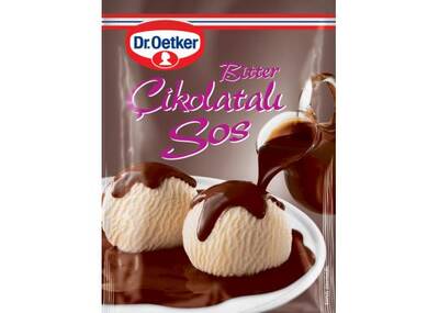 Dr oetker cıkolata sosu bıtter 122 gr - 1