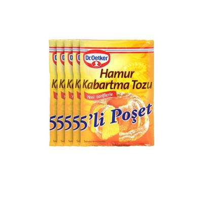 Dr oetker hamur kab.tozu 5lı 50gr - 1