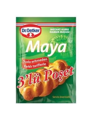 Dr oetker ınstant maya 3 lu(3x10gr) - 1