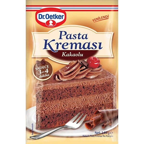 Dr oetker pasta kreması kakaolu 149 gr - 1