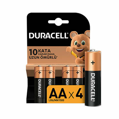 Duracell bsc kalem pıl aa 4 lu - 1