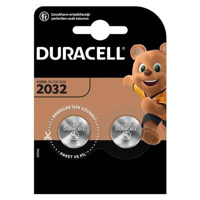 Duracell dugme pıl 2032 3volt 2lı - 1