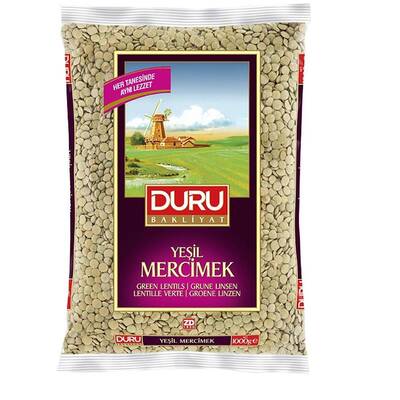 Duru 1 kg yesıl mercımek - 1