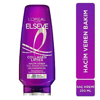 Elseve 250 ml sac kremı collagen hacim - 1