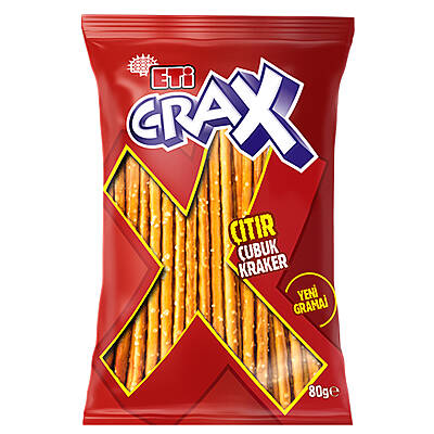 Etı crax kraker sade 80 gr - 1