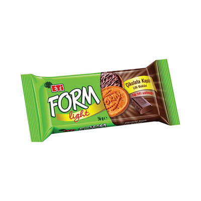 Etı form cıkolatalı kaplı bıskuvı 50 gr - 1