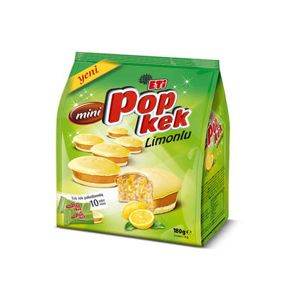 Etı kek popkek mını lımon 180gr - 1