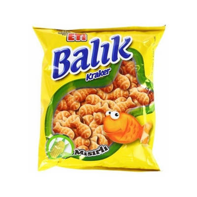 Etı kraker balık mısırlı 70 gr. - 1