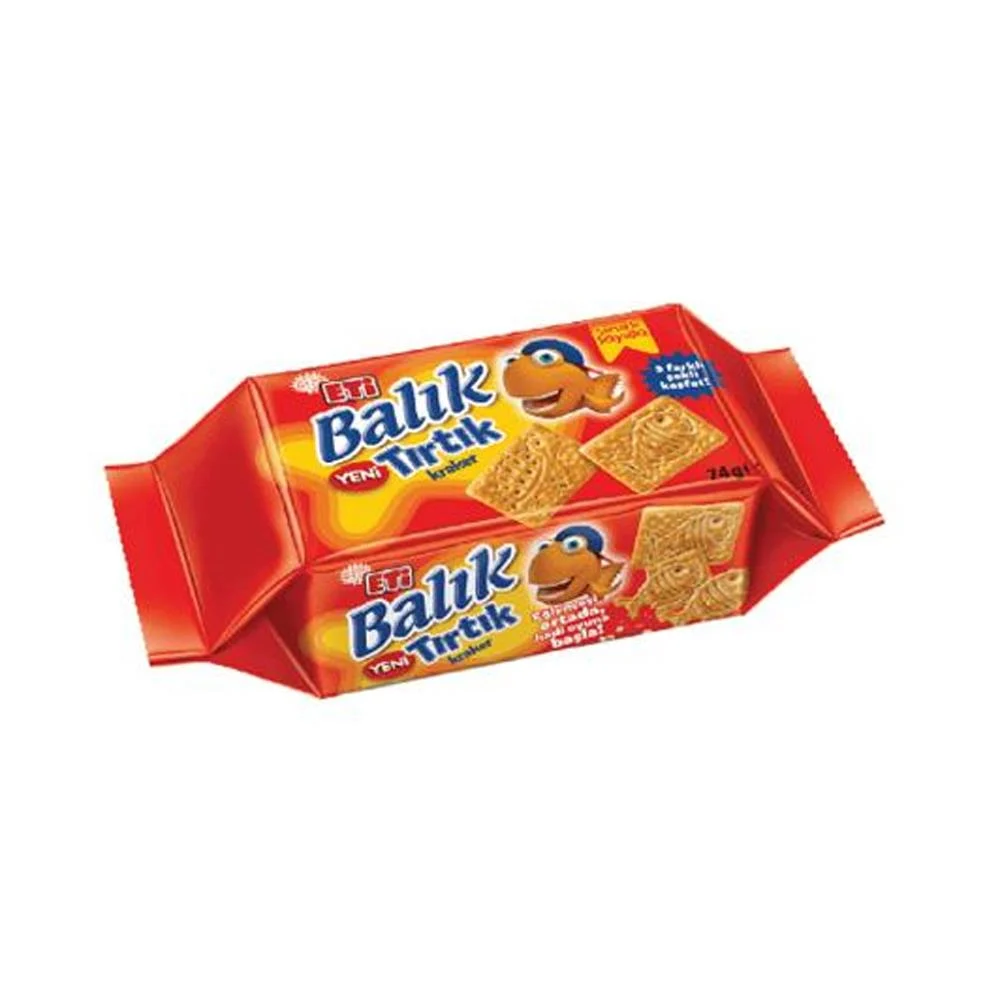 Etı kraker balık sade perforajlı 74 gr