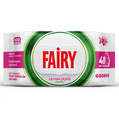 Faıry yüzey temizlik havlu 100 lilyum - 1