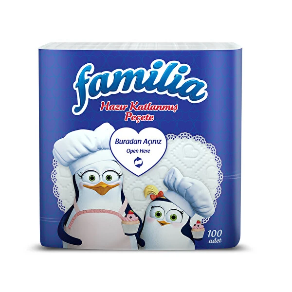 Famılıa pecete katmalı 100 lu - 1