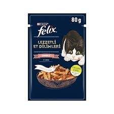 Felıx 80 gr lezzetlı dılımler somonlu