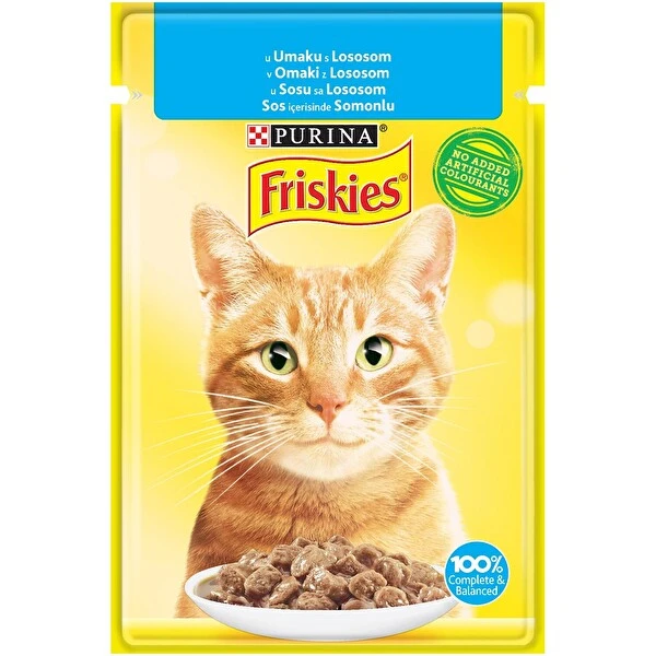 Frıskıes 85 gr kedı somonlu - 1