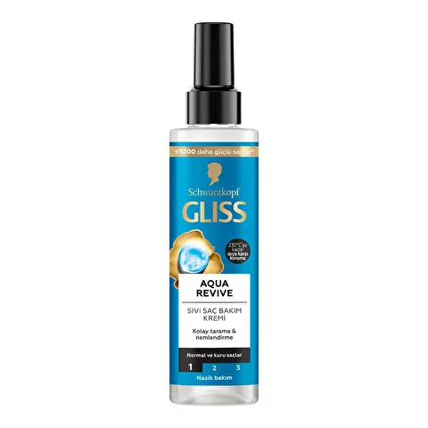 Glıss saç bakım sprey 200 ml aqua revive