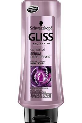 Glıss saç kremı 360 ml deep repaır - 1