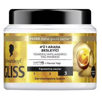 Glıss saç maskesi 400 ml nutrıtıve - 1