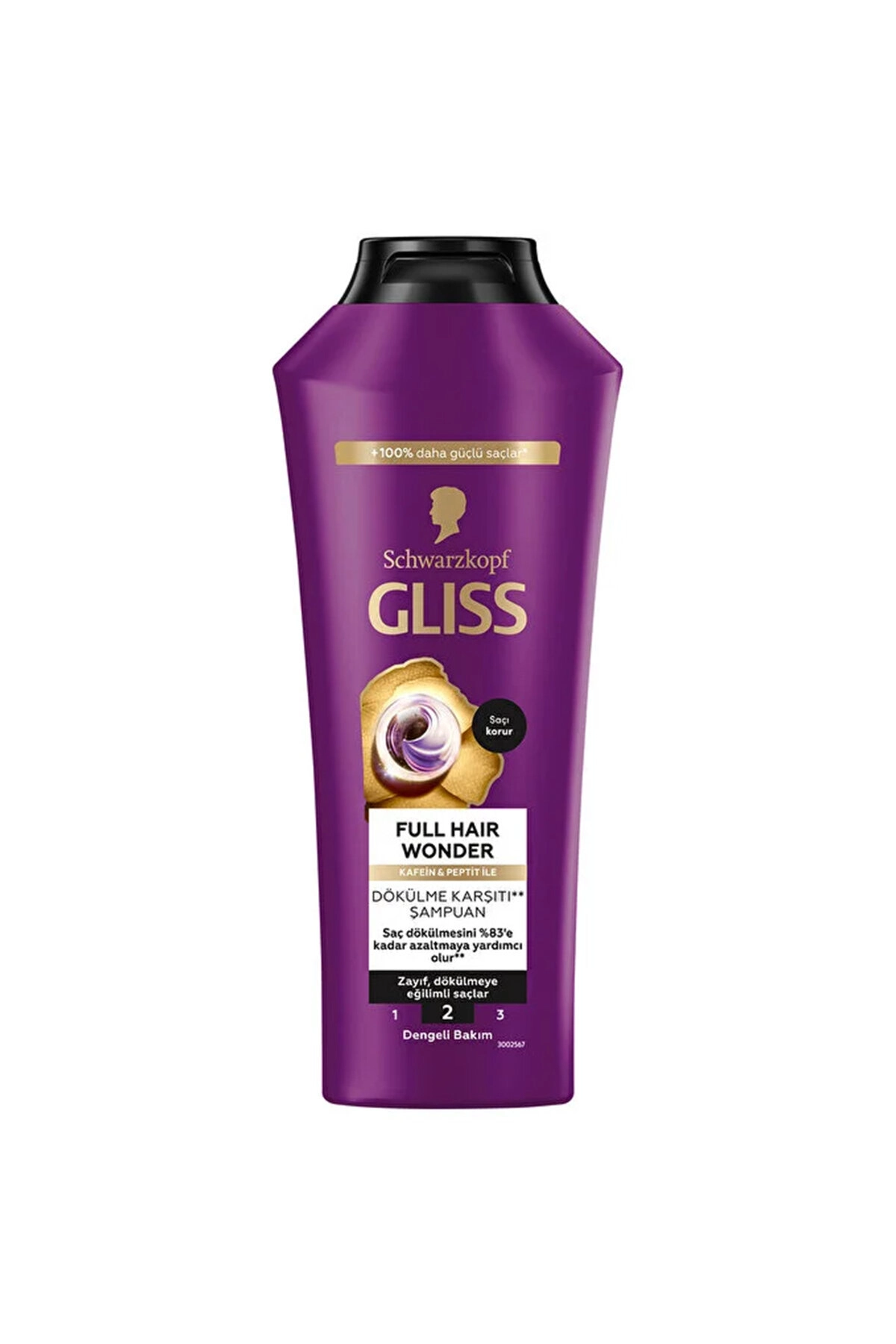 Glıss şampuan 400 ml full haır wonder - 1