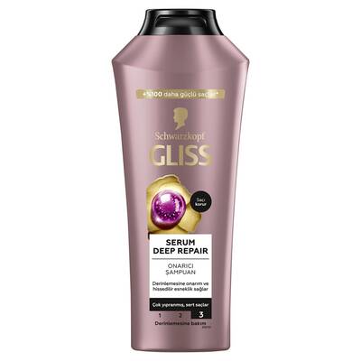 Glıss şampuan 400 ml serum deep repaır - 1