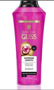 Glıss şampuan 400 ml supreme length - 1