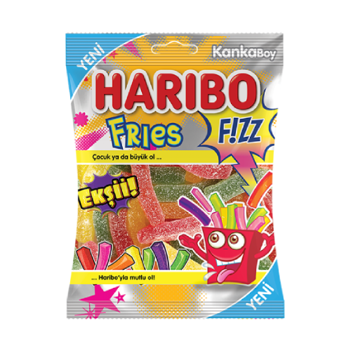 Harıbo 70 gr fızz frıes - 1