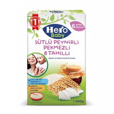 Hero sutlu peyn.pekmez 8 tah.200gr - 1