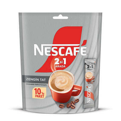 Nescafe 2 ın 1 10lu 100 gr - 1