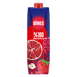 Dımes %100 kırmızı karısık mey.ıcecegı 1lt